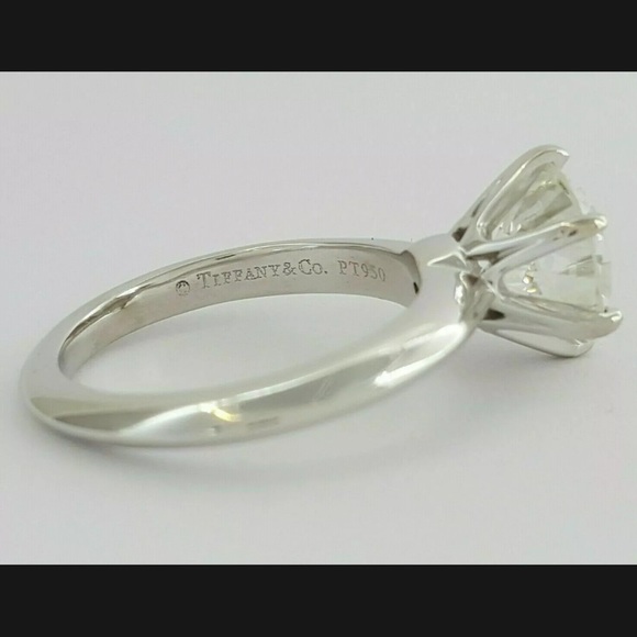 Tiffany Co Diamond Engagement Ring - Picture 3 of 9